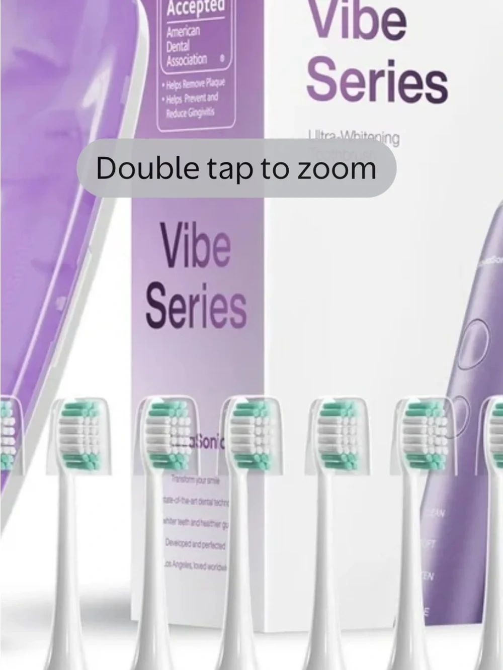 Vibe Series Electric Toothbrush in Purple